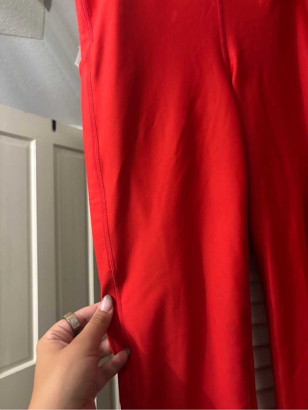 Rebel Athletic Red Sports Bra & Leggings Set - Picture 3 of 11